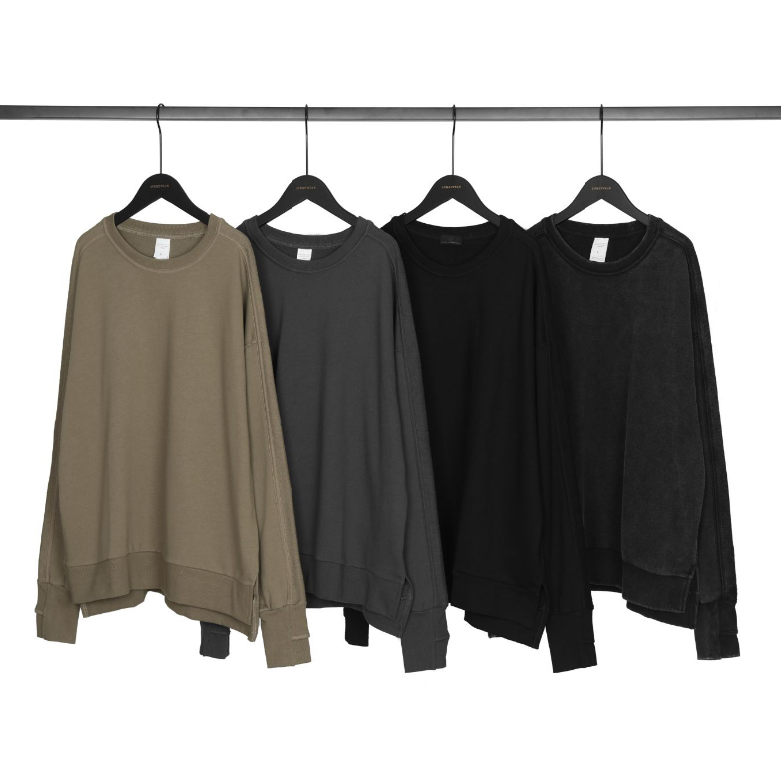 Custom 360G 100% Cotton Heavyweight Oversized Washed Terry Ninja Sleeve Drop Shoulder Blank Pullover Streetwear Unisex Hoodies