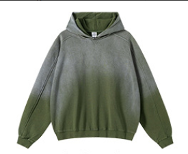 Wholesale Hoodies Drop Shoulder Unisex High Quality Vintage 100% Cotton Custom Acid Wash Streetwear Embroidered Hoodie