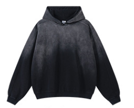 Wholesale Hoodies Drop Shoulder Unisex High Quality Vintage 100% Cotton Custom Acid Wash Streetwear Embroidered Hoodie