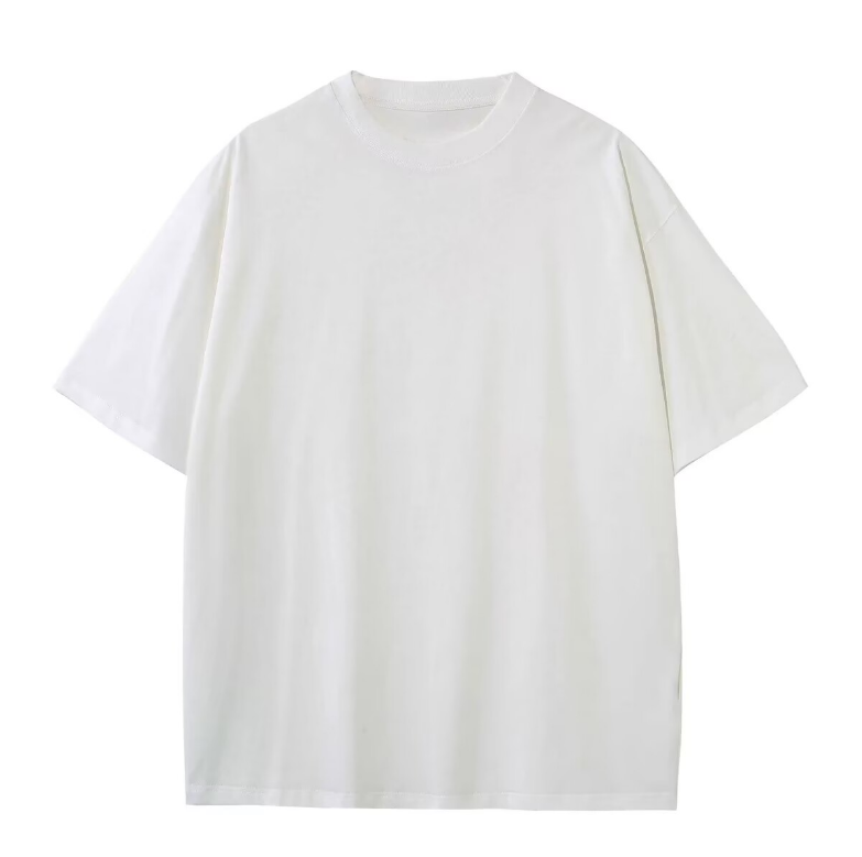 Summer New Style T-shirt Custom 100% Cotton Heavyweight Drop Shoulder Fashion Short Sleeve High Quality Wholesale Men's T-shirts