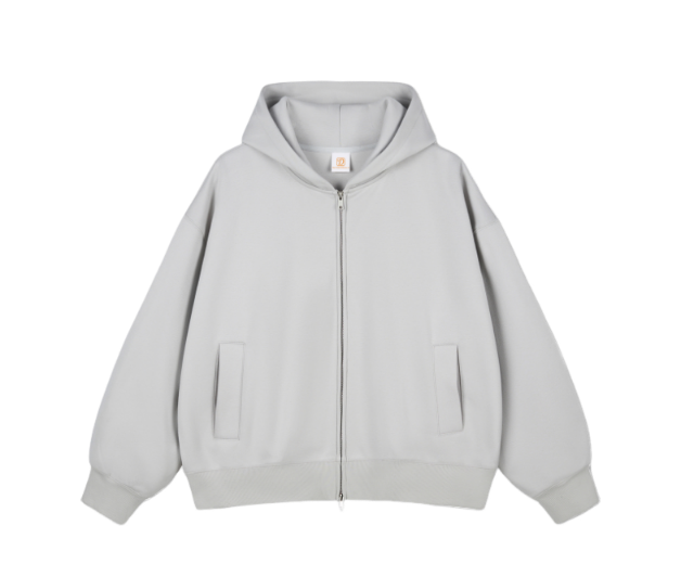 Manufacturer Hoodies Streetwear Custom Fleece Full Zip up Unisex High Quality Blank Distressed Embroidery Oversized Hoodies