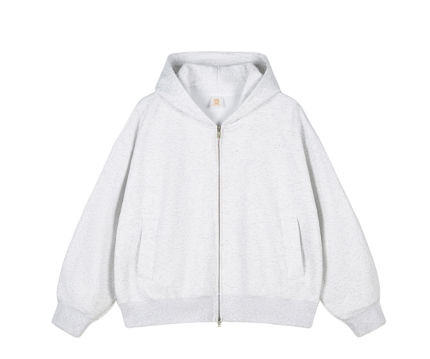 Manufacturer Hoodies Streetwear Custom Fleece Full Zip up Unisex High Quality Blank Distressed Embroidery Oversized Hoodies