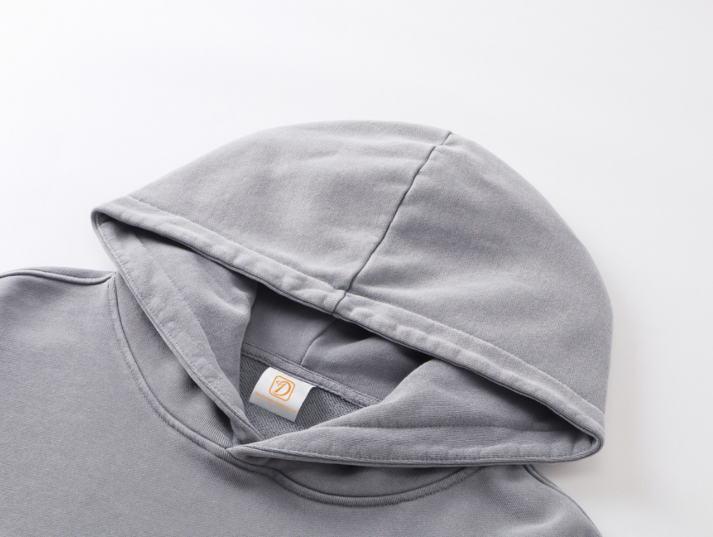 100% Cotton 460G Heavyweight Custom Puff Print Vintage Washed Streetwear High Quality Blank Pullover Cheap Winter Fashion Hoodie