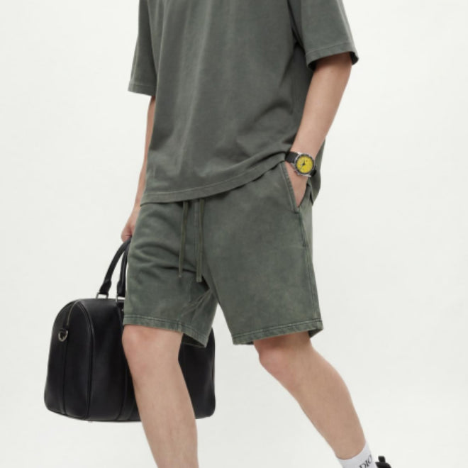 Men's Shorts Wholesale Vintage Quick-drying Streetwear Summer Breathable High Quality Heavy Cotton Loose New Design Shorts