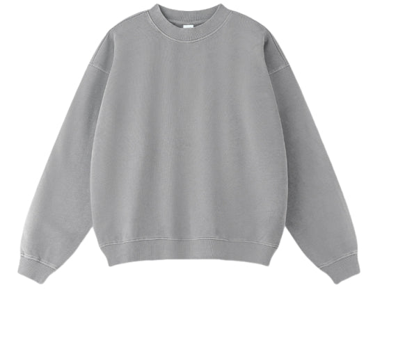100% Cotton Hoodies Sublimation Crewneck Blank Pullover High Quality French Terry Acid Wash Vintage Distressed Embroidery Hoodie
