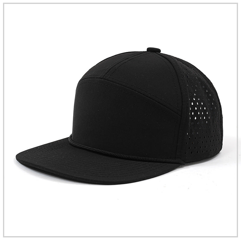 Quick-drying High Quality Caps Wholesale 7-Panel Adjustable Custom Streetwear Prue Color Fashion Personalized Design Caps