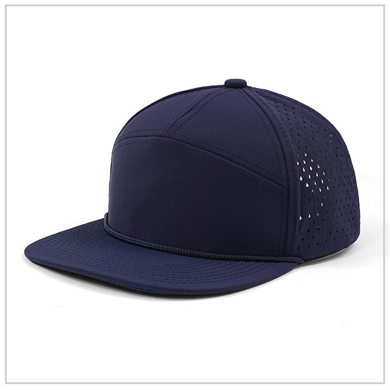 Quick-drying High Quality Caps Wholesale 7-Panel Adjustable Custom Streetwear Prue Color Fashion Personalized Design Caps