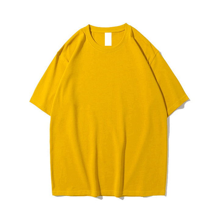 Customized T-shirt That Suits You 30 Colors of 100% Cotton Short Sleeved T-shirt with a Loose Shoulder Design American Style