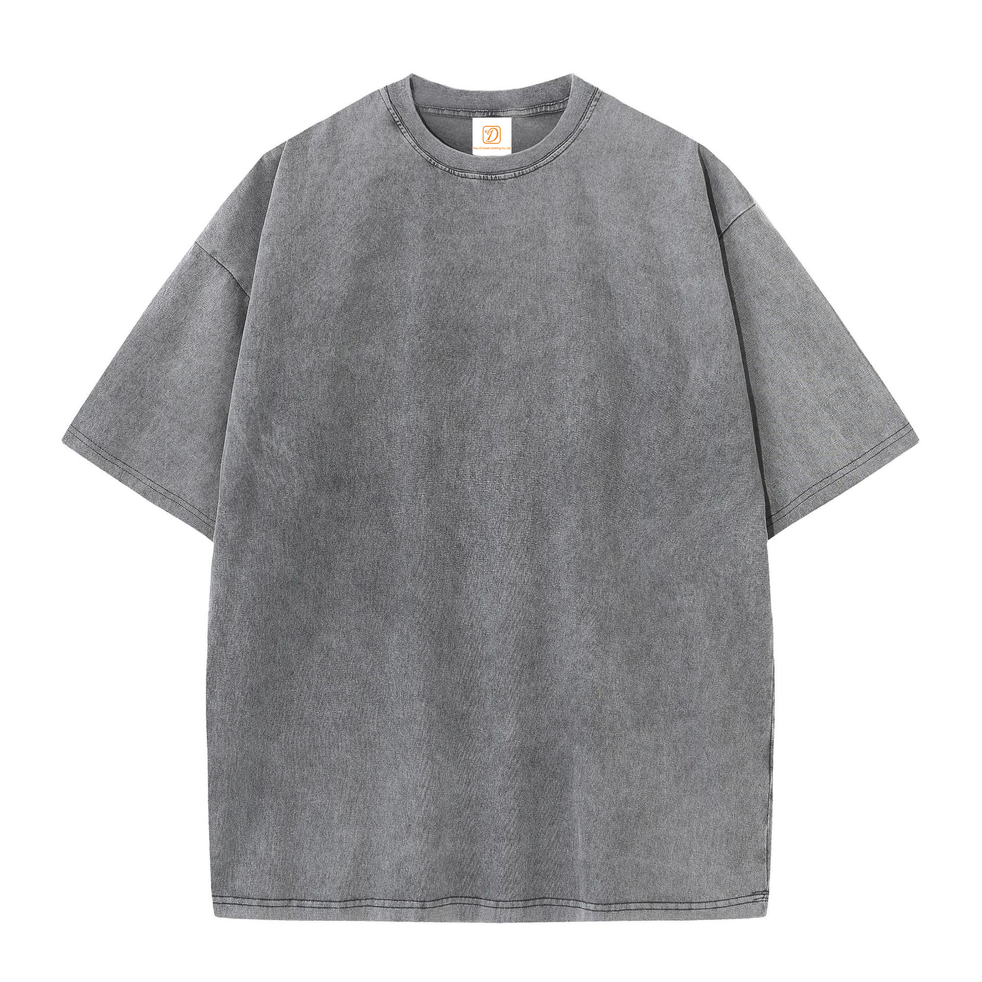 Plus Size Men's High Quality Streetwear Vintage Custom Drop Shoulder Oversized High Quality T-shirt Wholesale