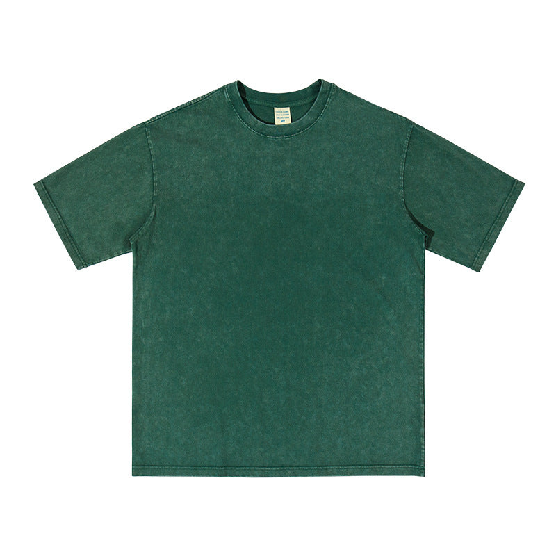 Wholesale Heavyweight Tshirts Vintage Custom Acid Wash 100% Cotton Streetwear High Quality Personalized Design T-shirts