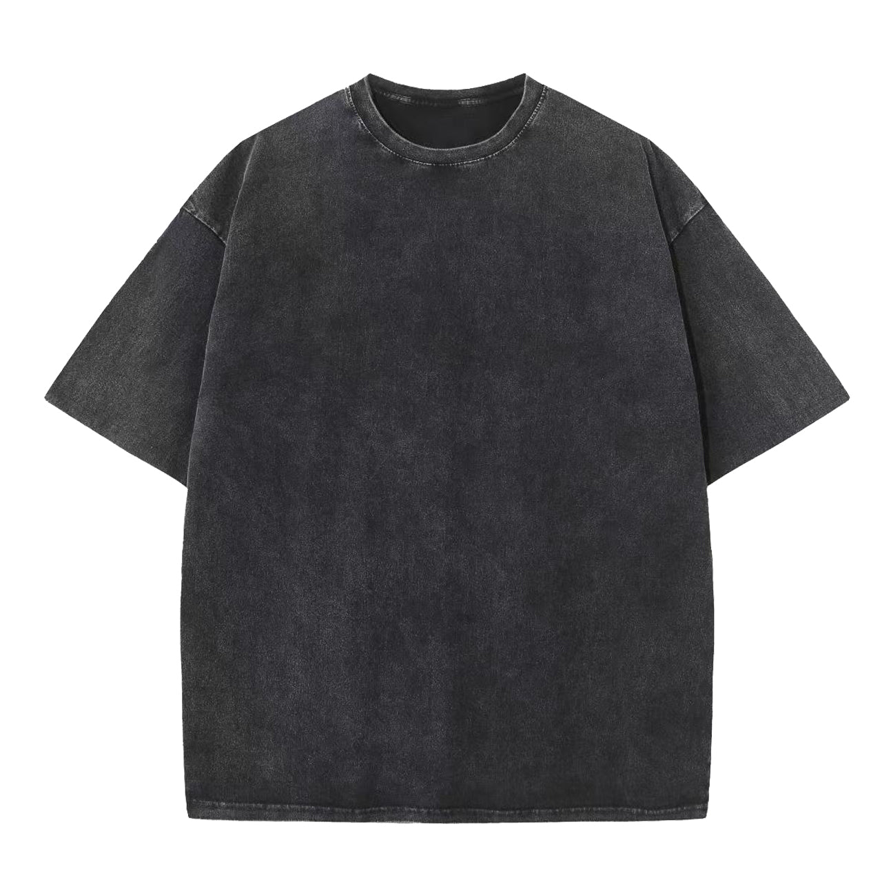 Mens Clothing Heavyweight Blank Custom logo Acid Wash High Quality Round Neck Heavy Cotton Personalized Design Mens Tshirts