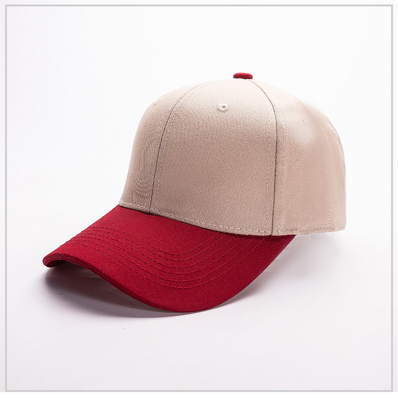 Custom 100% Cotton Caps 6-Panel High Quality Summer Patchwork Streetwear Fashion Design Wholesale Blank Puff Print Caps