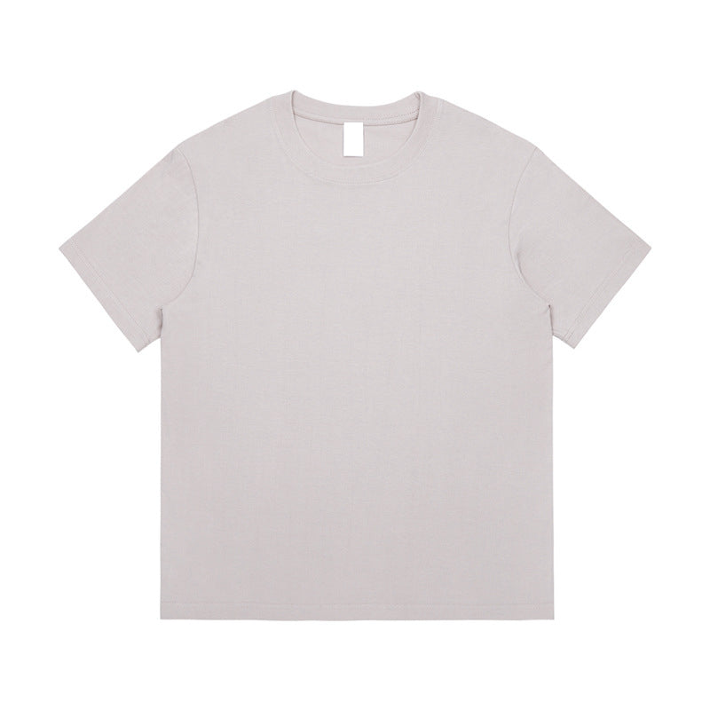 Customized t Shirts 18 Color All Cotton Short Sleeved T Shirt in Loose Fit Plain Tshirts for Printing American Vintage Style