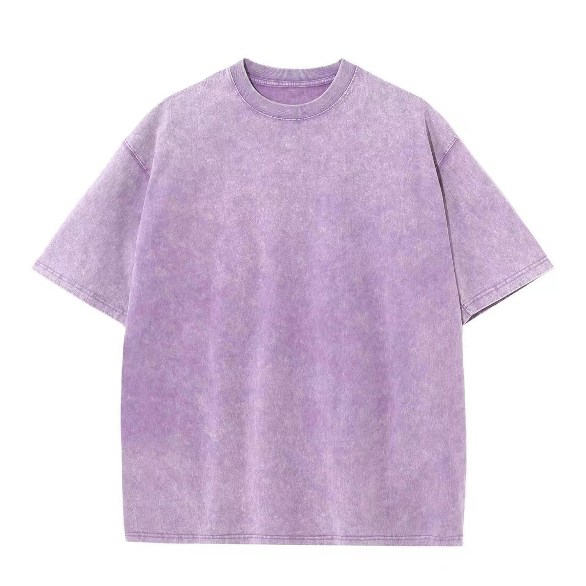 Personalized t Shirt Design 7 Color 230g Pure Cotton Heavyweight Distressed Long Sleeved Short Sleeved T-shirt High Quality