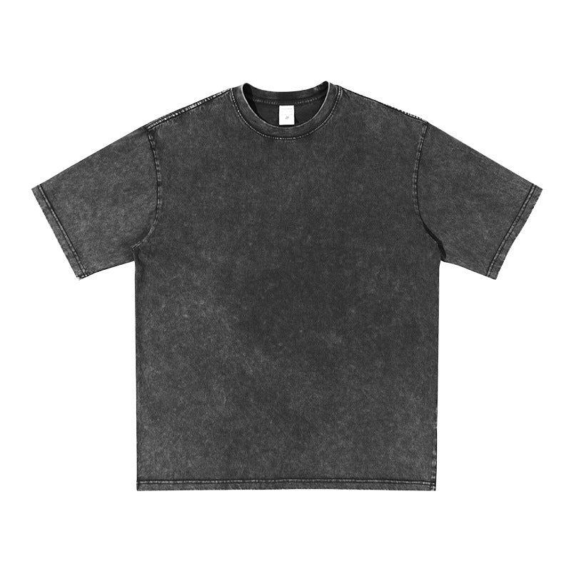 Wholesale Heavyweight Tshirts Vintage Custom Acid Wash 100% Cotton Streetwear High Quality Personalized Design T-shirts
