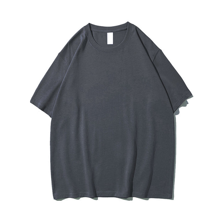 Customized T-shirt That Suits You 30 Colors of 100% Cotton Short Sleeved T-shirt with a Loose Shoulder Design American Style