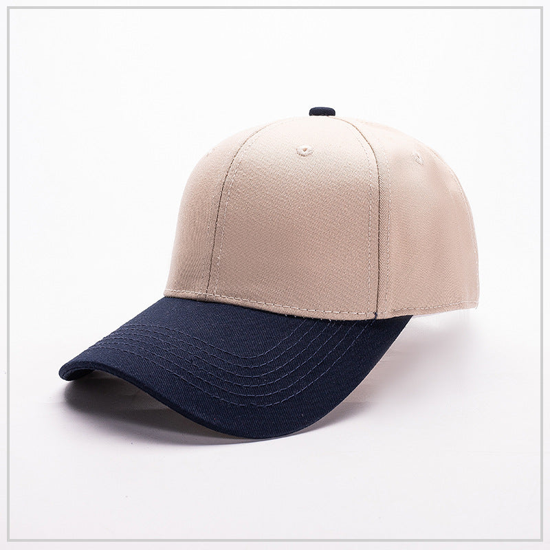 Custom 100% Cotton Caps 6-Panel High Quality Summer Patchwork Streetwear Fashion Design Wholesale Blank Puff Print Caps