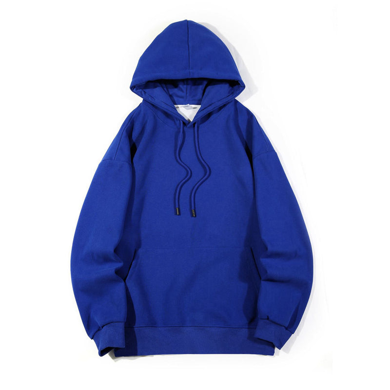 Wholesale Oversized Hoodies Custom Puff Printing High Quality Polyester/Cotton Blank Drop Shoulder Fashion Men's Hoodies