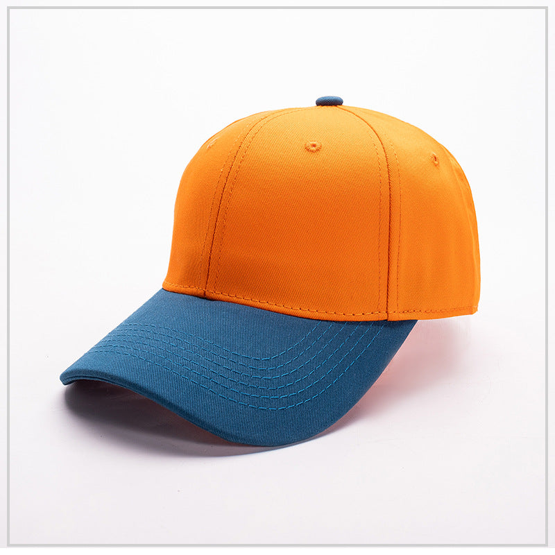 Custom 100% Cotton Caps 6-Panel High Quality Summer Patchwork Streetwear Fashion Design Wholesale Blank Puff Print Caps