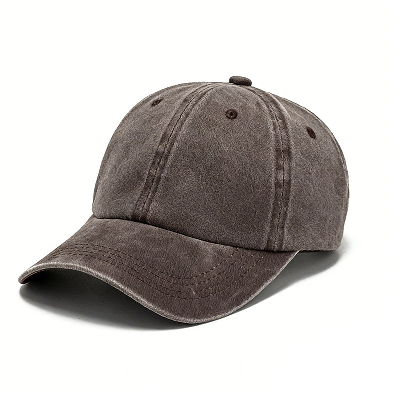 Custom Acid Wash Caps Blank Cotton Streetwear Factory Direct Distressed High Quality Fashionable New Style Children's Cap