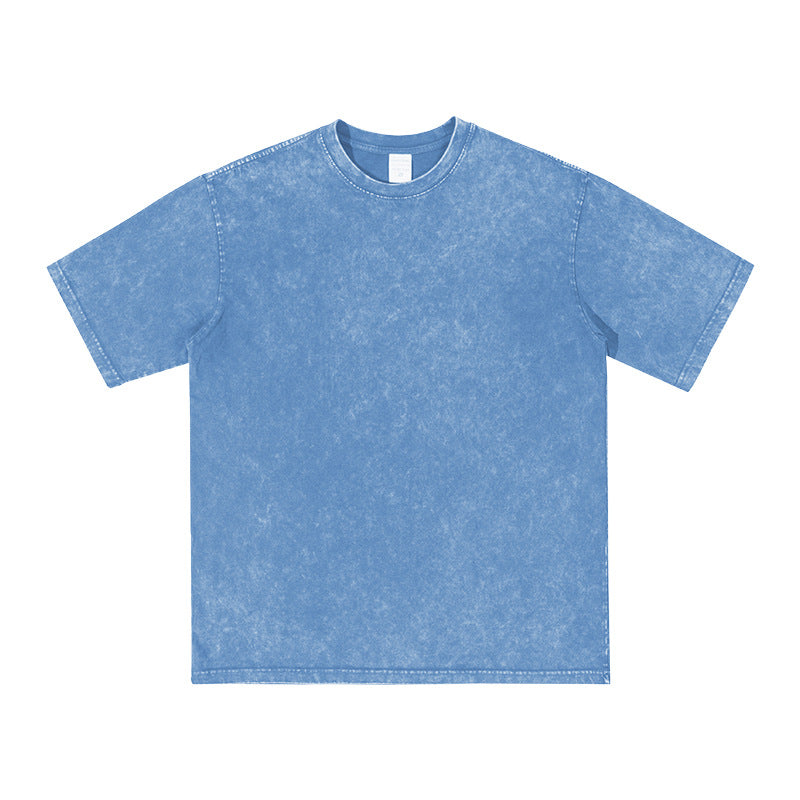 Wholesale Heavyweight Tshirts Vintage Custom Acid Wash 100% Cotton Streetwear High Quality Personalized Design T-shirts