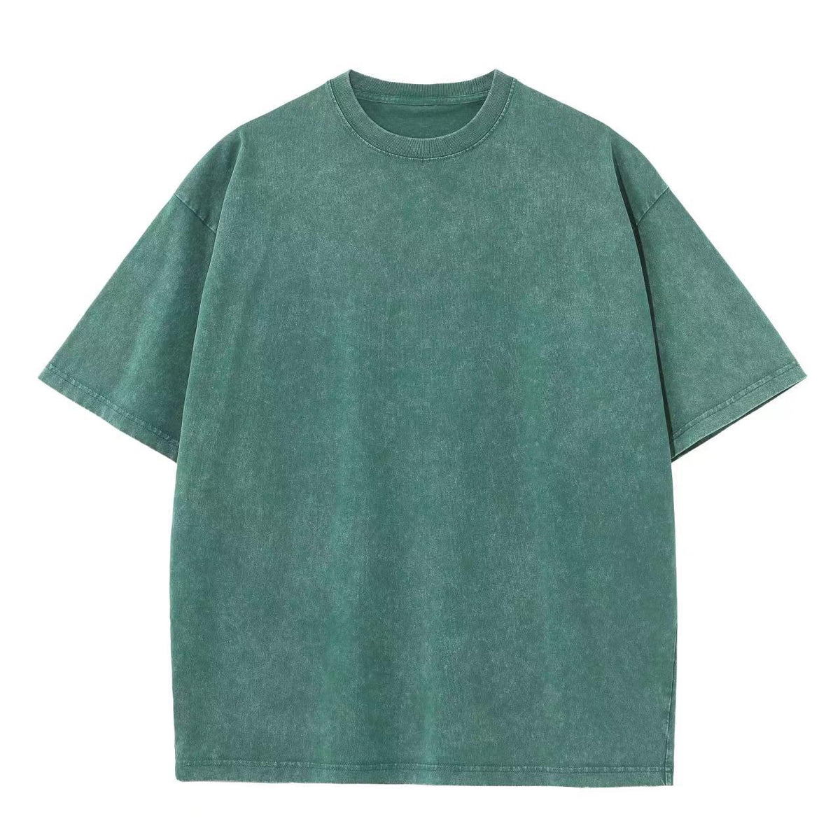 Personalized t Shirt Design 7 Color 230g Pure Cotton Heavyweight Distressed Long Sleeved Short Sleeved T-shirt High Quality
