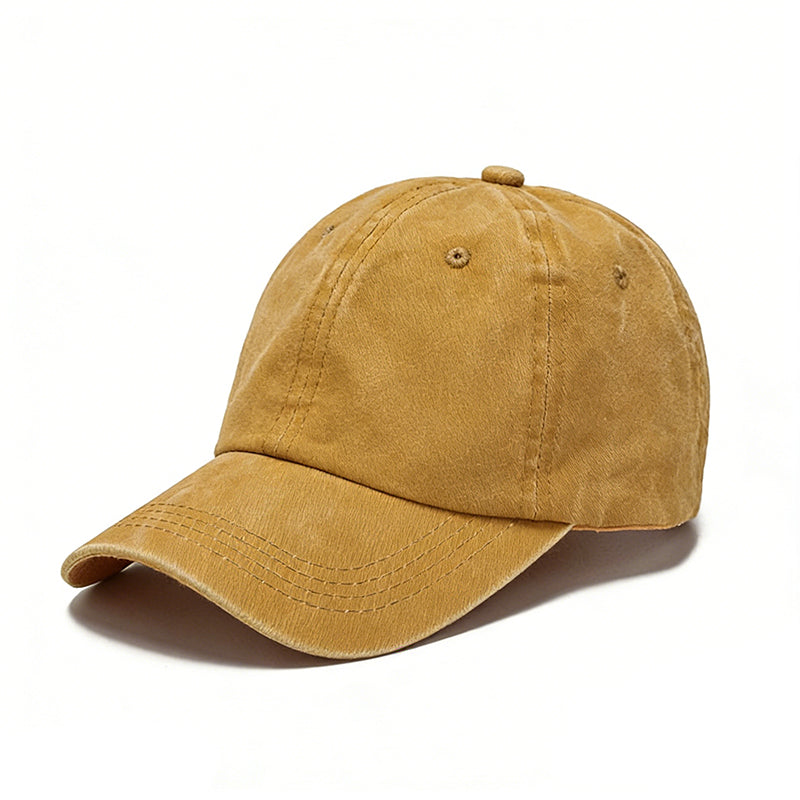 Custom Acid Wash Caps Blank Cotton Streetwear Factory Direct Distressed High Quality Fashionable New Style Children's Cap