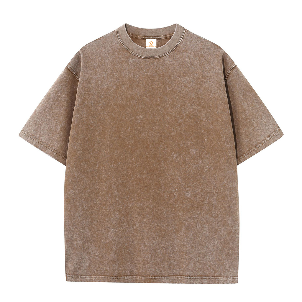 Streetwear Manufacturers High Quality Drop Shoulder Blank Oversized Heavyweight Round Neck 100% Cotton Personalized T-shirt