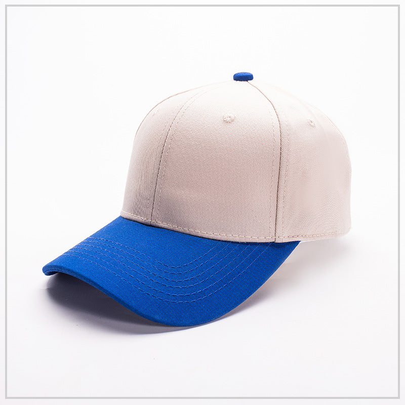 Custom 100% Cotton Caps 6-Panel High Quality Summer Patchwork Streetwear Fashion Design Wholesale Blank Puff Print Caps