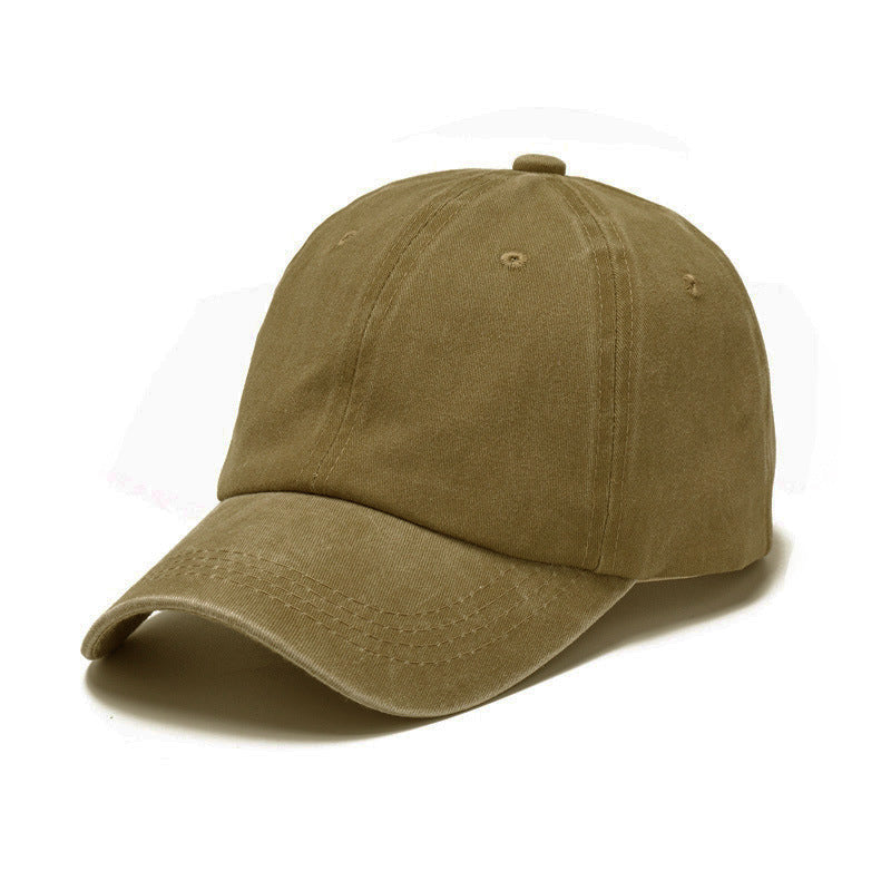 Custom Acid Wash Caps Blank Cotton Streetwear Factory Direct Distressed High Quality Fashionable New Style Children's Cap