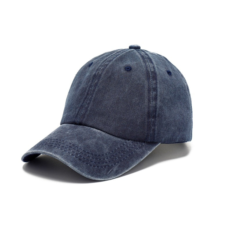 Custom Acid Wash Caps Blank Cotton Streetwear Factory Direct Distressed High Quality Fashionable New Style Children's Cap