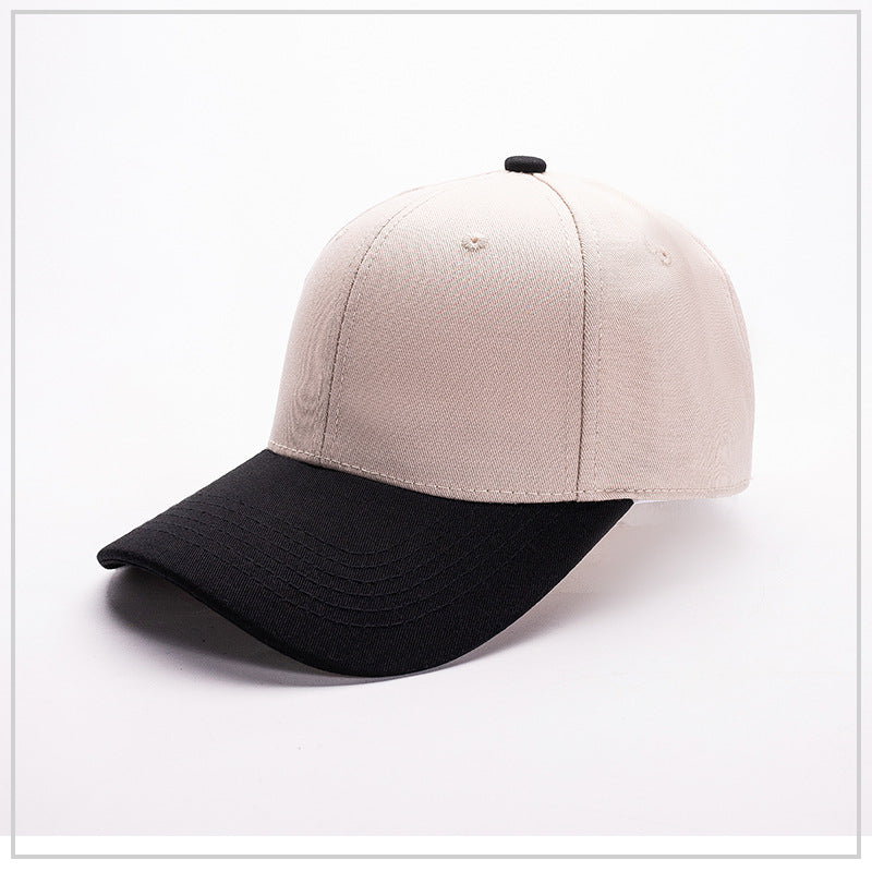 Custom 100% Cotton Caps 6-Panel High Quality Summer Patchwork Streetwear Fashion Design Wholesale Blank Puff Print Caps