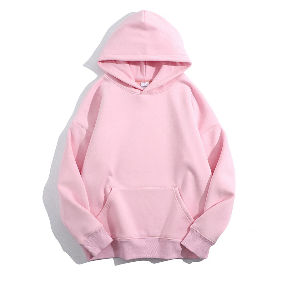 Customize Your Own Exclusive Design 420g Oversized Dropped Shoulder Brushed Heavy Duty Hoodie Plain Pullover Hoodie for Printing