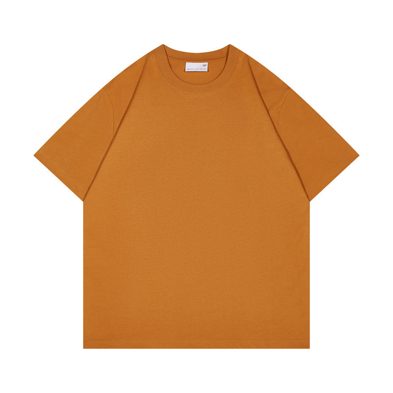 Heavyweight Plain T-shirt Streetwear Summer Short Sleeve  Drop Shoulder High Quality Wholesale Price Fashion T-shirts for Men