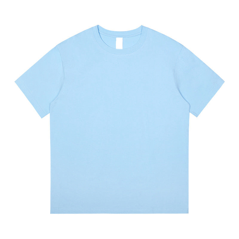 Wholesale Multi Color Tshirt Loose 100% Cotton High Quality Sublimation Streetwear Distressed Blank t Shirt for Men High Quality
