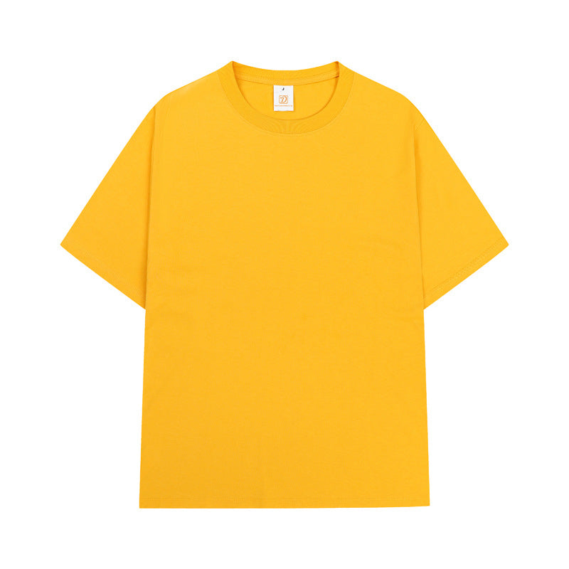 Custom logo T-shirt Loose Drop Shoulder High Quality Wholesale Puff Printing Tshirt Streetwear Short Sleeve Personalized T-shirt