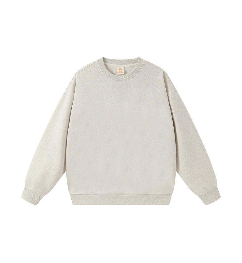 Heavyweight Blank Pullover Hoodie Custom Crew Neck High Quality Pure Color Streetwear French Terry Mens Hoodies and Sweatshirts