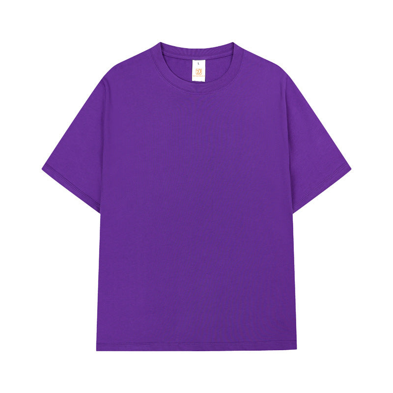 100% Cotton Heavyweight T-shirt Drop Shoulder Loose Custom High Quality Multi Color Blank Wholesale Streetwear Men's T-shirts
