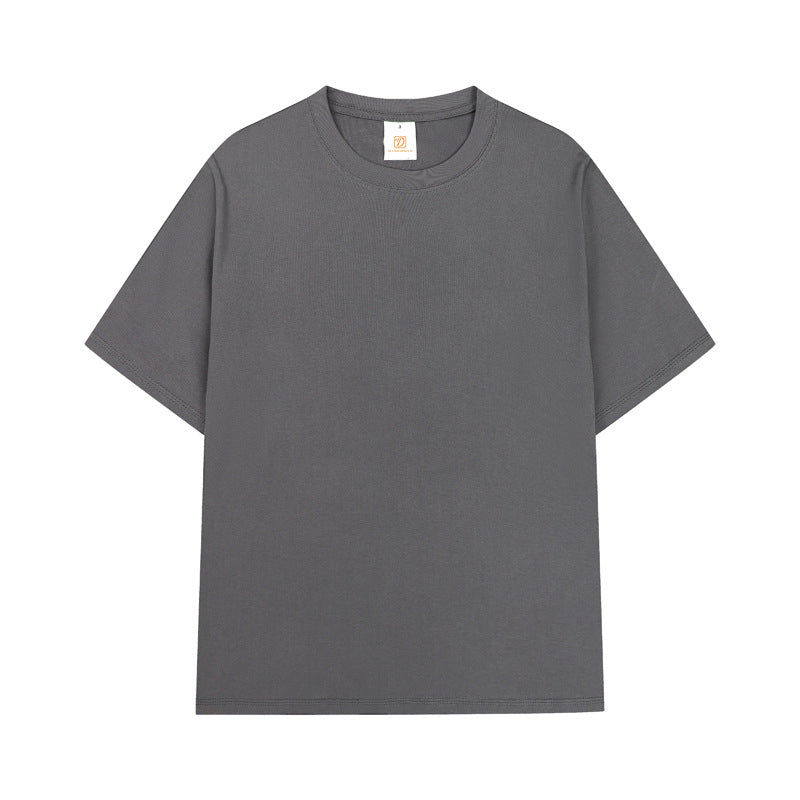 100% Cotton Heavyweight T-shirt Drop Shoulder Loose Custom High Quality Multi Color Blank Wholesale Streetwear Men's T-shirts