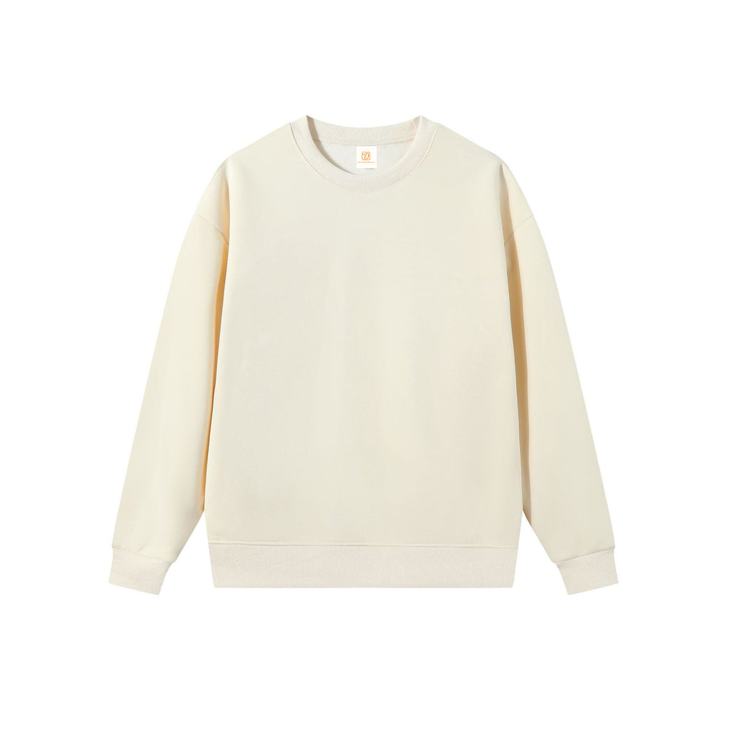 Hoodie Manufacturers Heavy Weight Drop Shoulder High Quality Blank Puff Printing Round Neck Hoodies and Sweatshirts