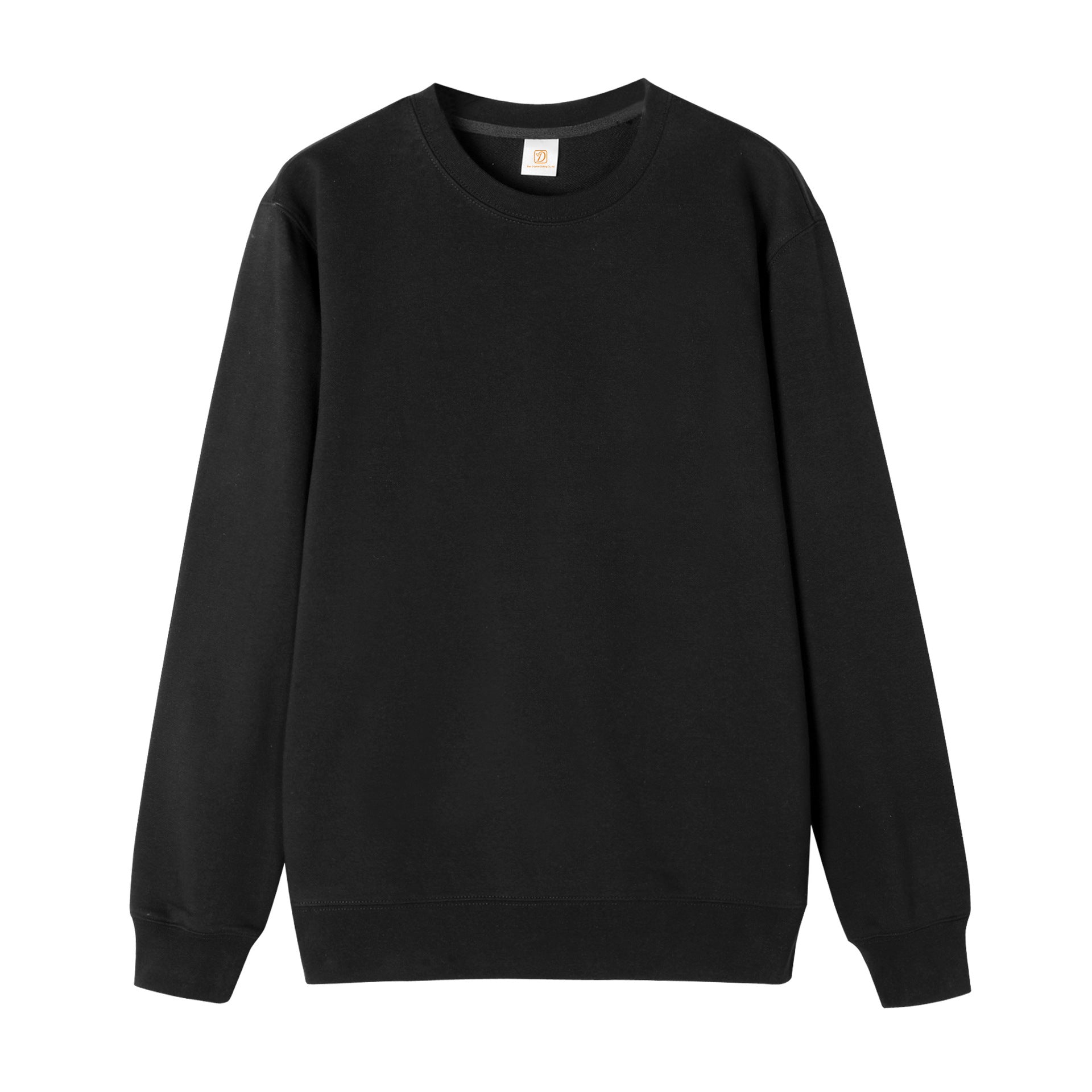 Loose Round Neck Custom Terry Heavyweight Blank Pullover Polyester and Cotton High Quality Screen Printed Hoodie