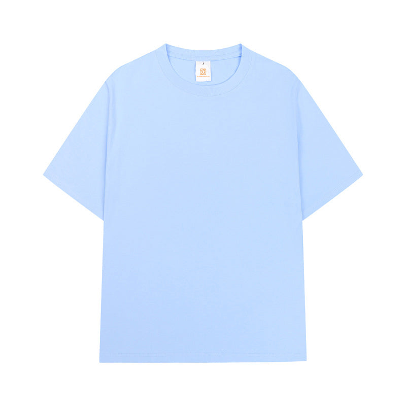 Men Tshirts High Quality Heavyweight 270g Earth Toned Loose Sleeved Short Sleeved Shirt with Dropped Shoulders Streetwear