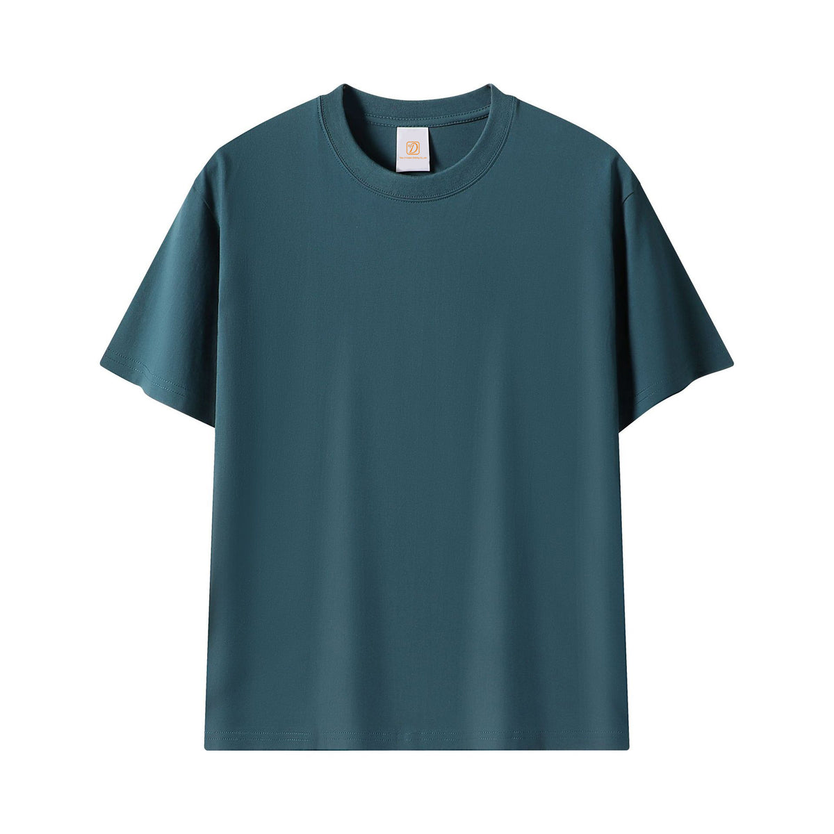 Summer Loose Fitting Cotton Casual Brand T-shirt Oversized Tshirt 100 Cotton Blanc Personalized Design Free Sample t Shirt