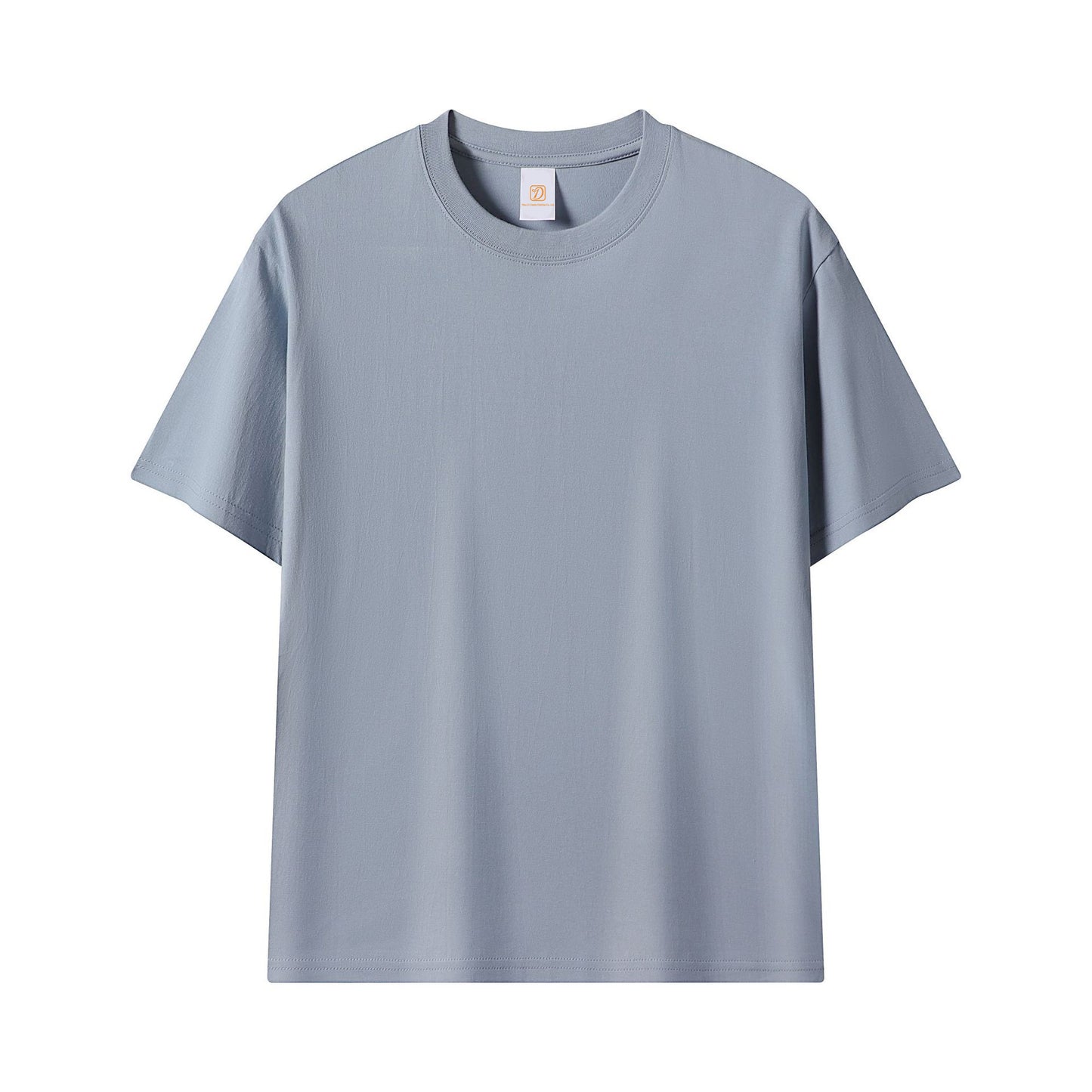 Men's T-shirts 2026 Summer New Design Custom High Quality Casual Heavy Cotton Fashion Loose Pure Color Plain T-shirts