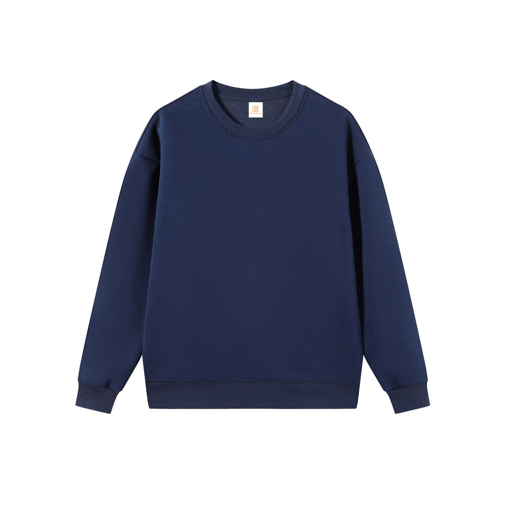 Hoodie Manufacturers Heavy Weight Drop Shoulder High Quality Blank Puff Printing Round Neck Hoodies and Sweatshirts