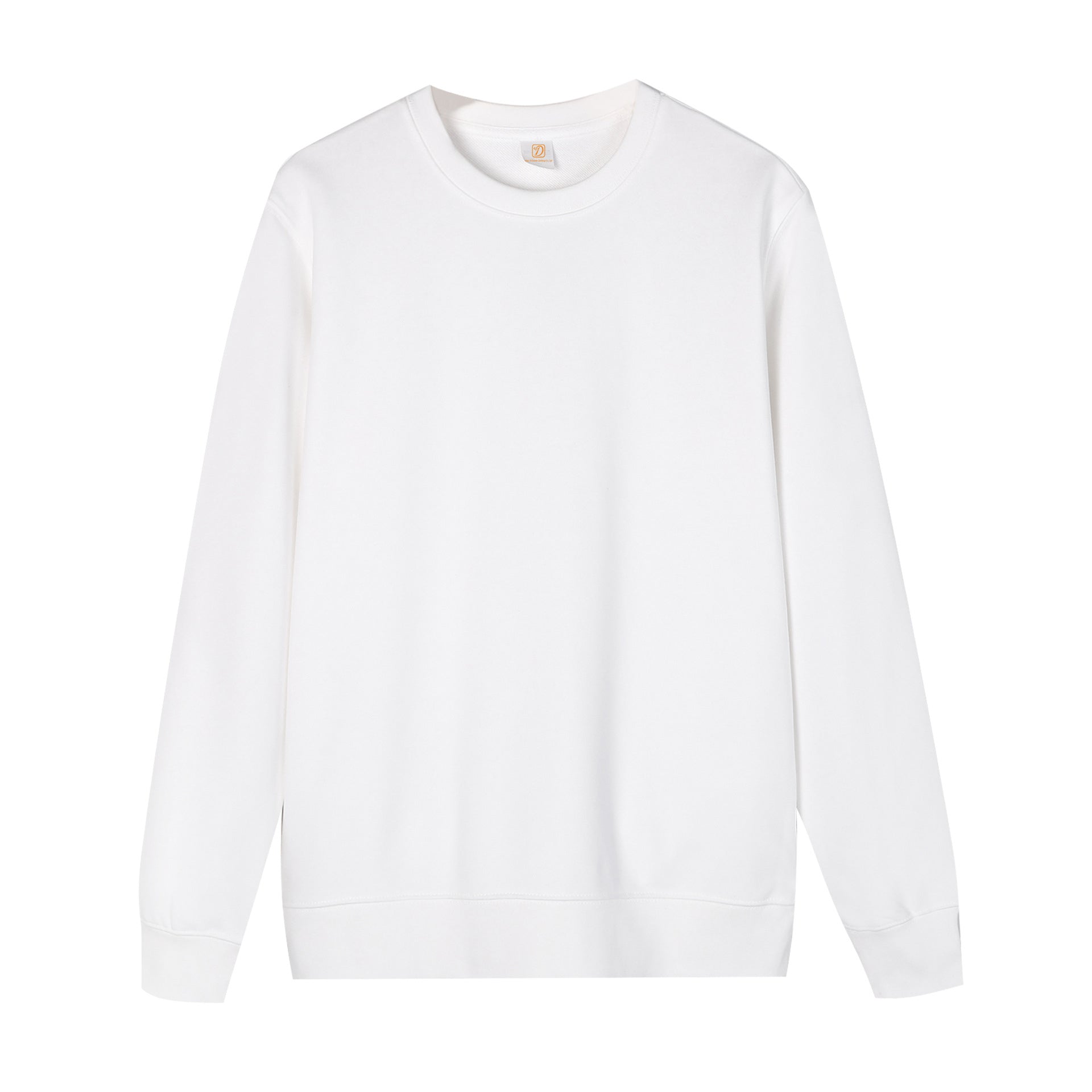 Loose Round Neck Custom Terry Heavyweight Blank Pullover Polyester and Cotton High Quality Screen Printed Hoodie