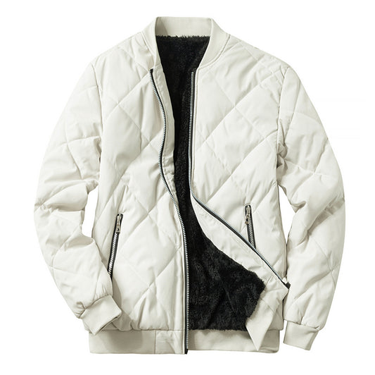 Winter 3 Color Coat for Men Padded Flight Jacket Workwear extra Large Size for Men Thick Baseball Jacket Free Design Patterns