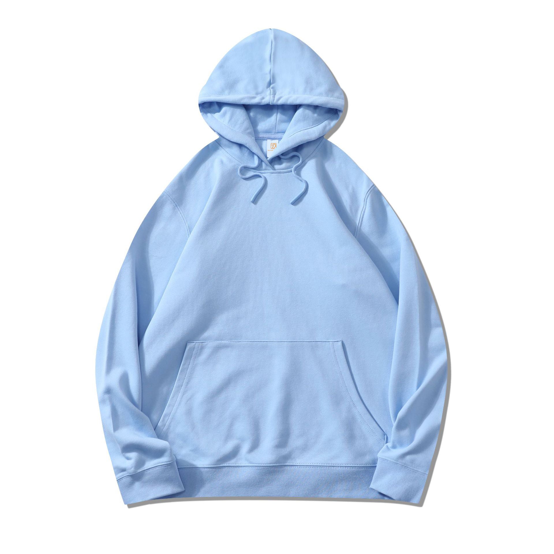 2025 New Mens 100% Cotton 500gsm Blank Oversized Men's Hoodies Custom Puff Printing Logo Plus Size Unisex Pullover Hoodie