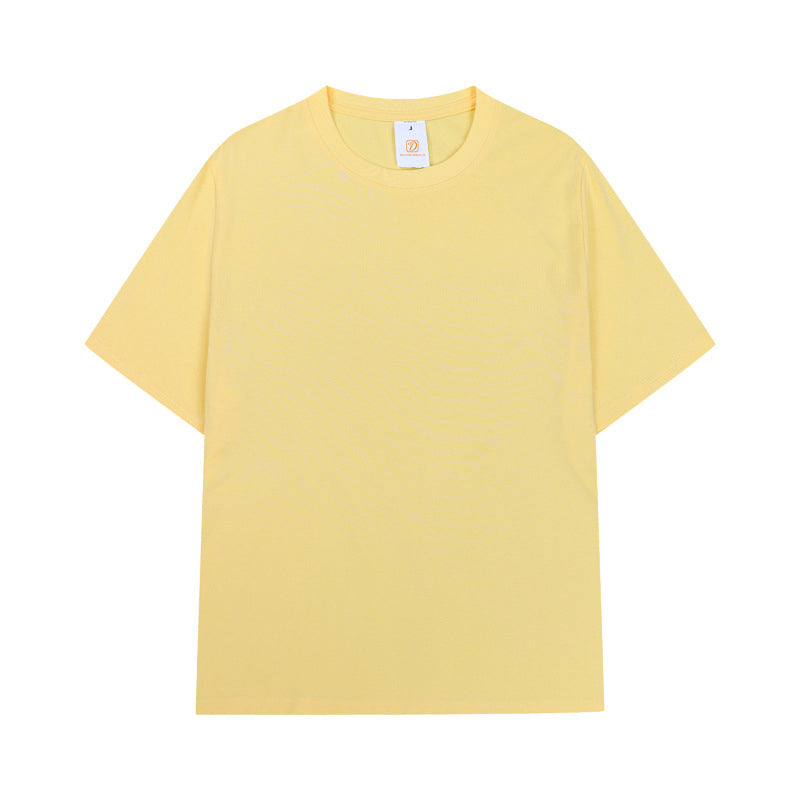 100% Cotton Heavyweight T-shirt Drop Shoulder Loose Custom High Quality Multi Color Blank Wholesale Streetwear Men's T-shirts