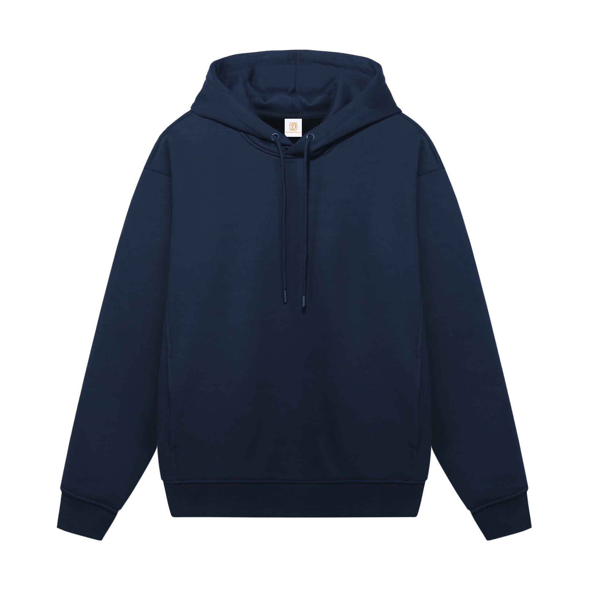 600G Heavyweight Loose Fleece Blank Pullover Custom Streetwear Puff Print Drop Shoulder Blank Hoodies High Quality